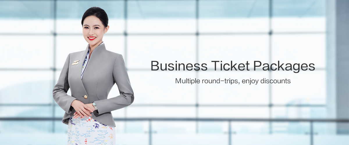 Business ticket packages, Multiple round-trips, enjoy discounts